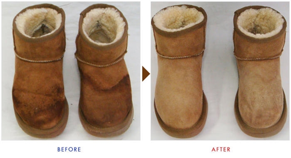 靴の起毛